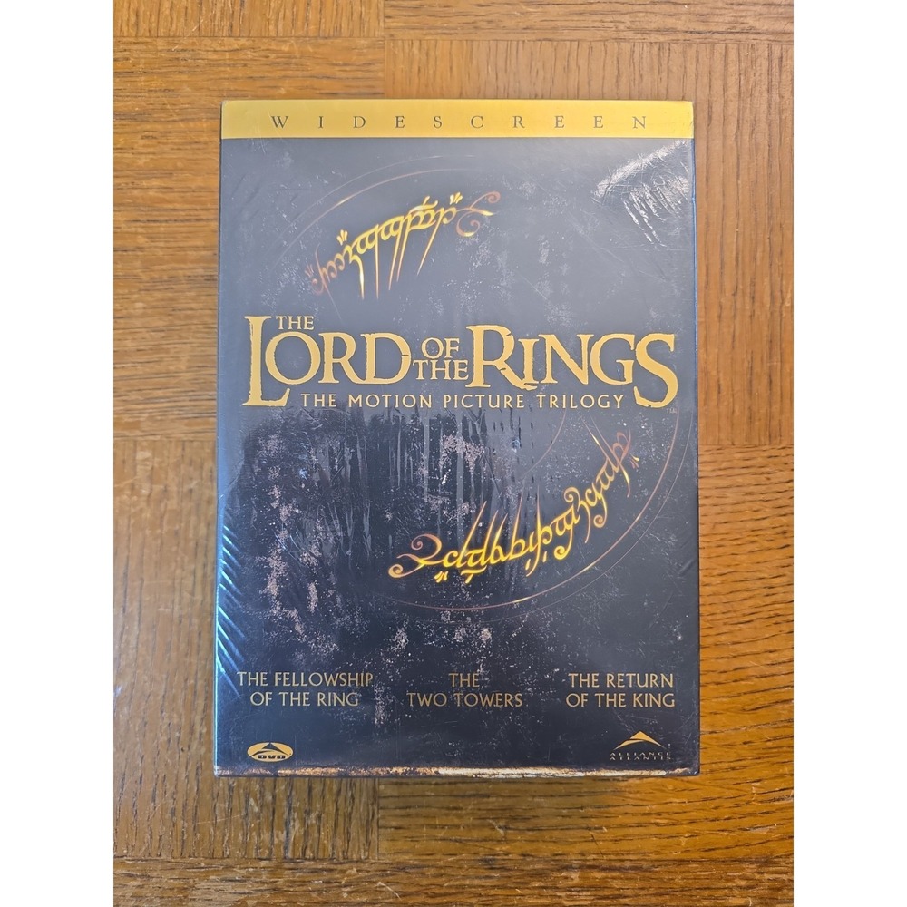 The Lord of the Rings: The Motion Picture Trilogy -DVD Widescreen - New & Sealed